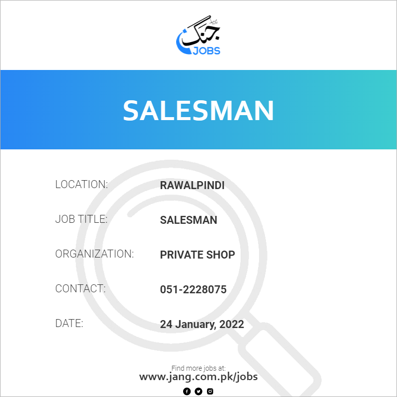 Salesman