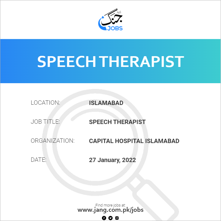 Speech Therapist