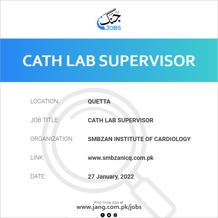 Cath Lab Supervisor