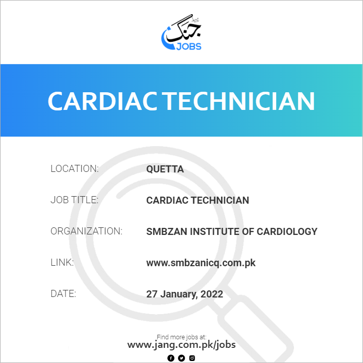 Cardiac Technician