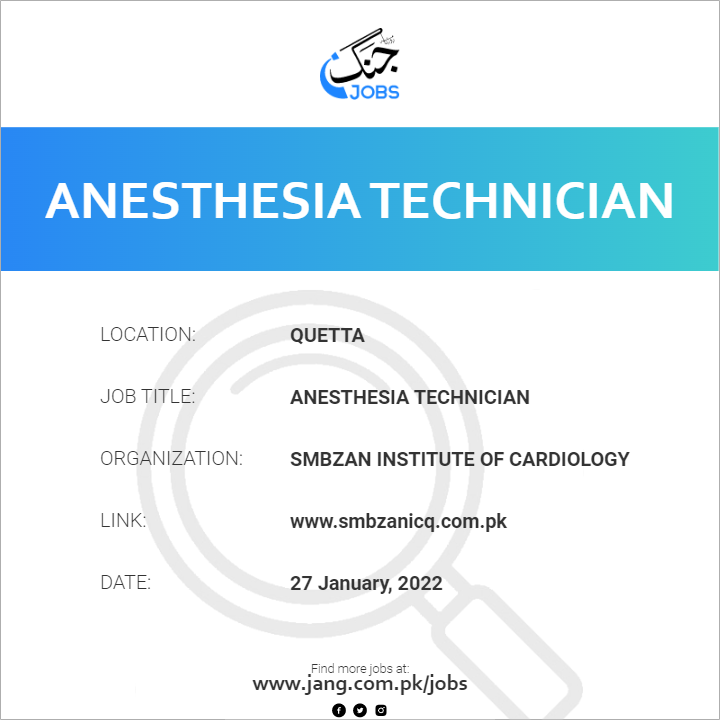 Anesthesia Technician