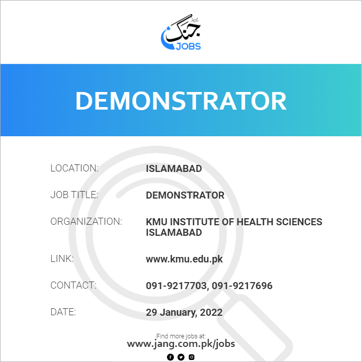 Demonstrator