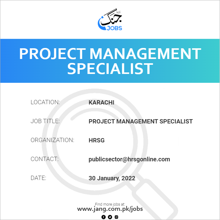 Project Management Specialist