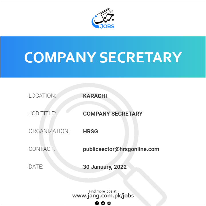 Company Secretary