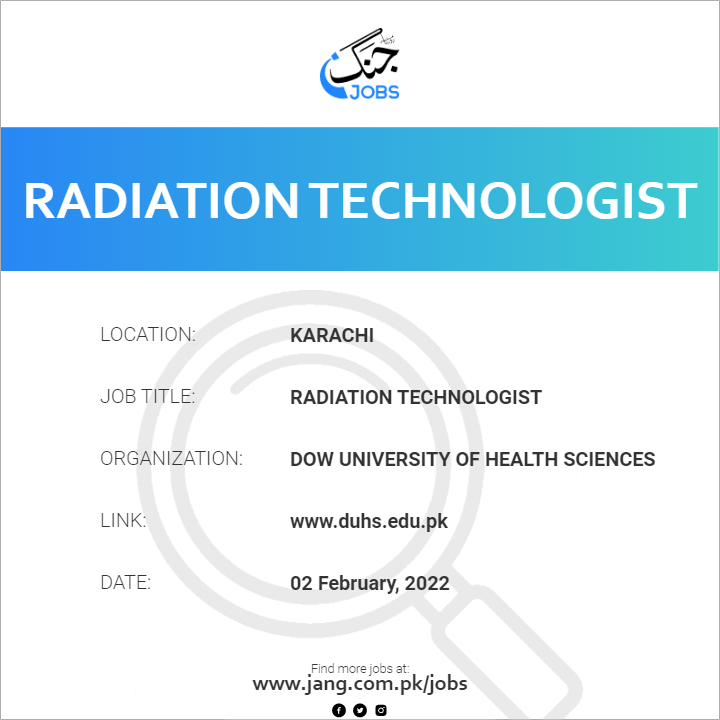 Radiation Technologist