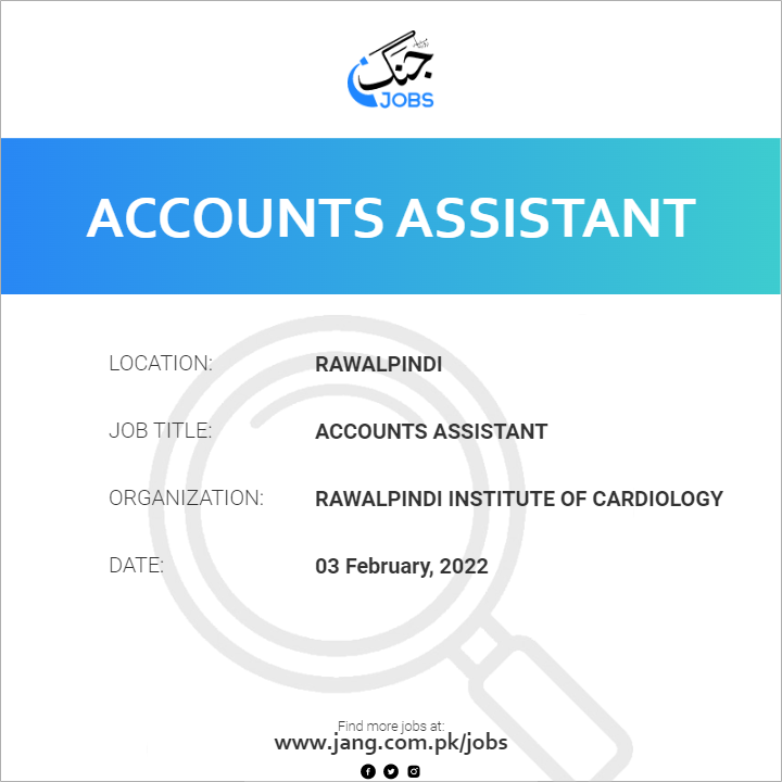 Accounts Assistant