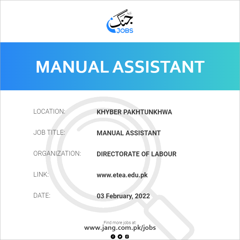 Manual Assistant 