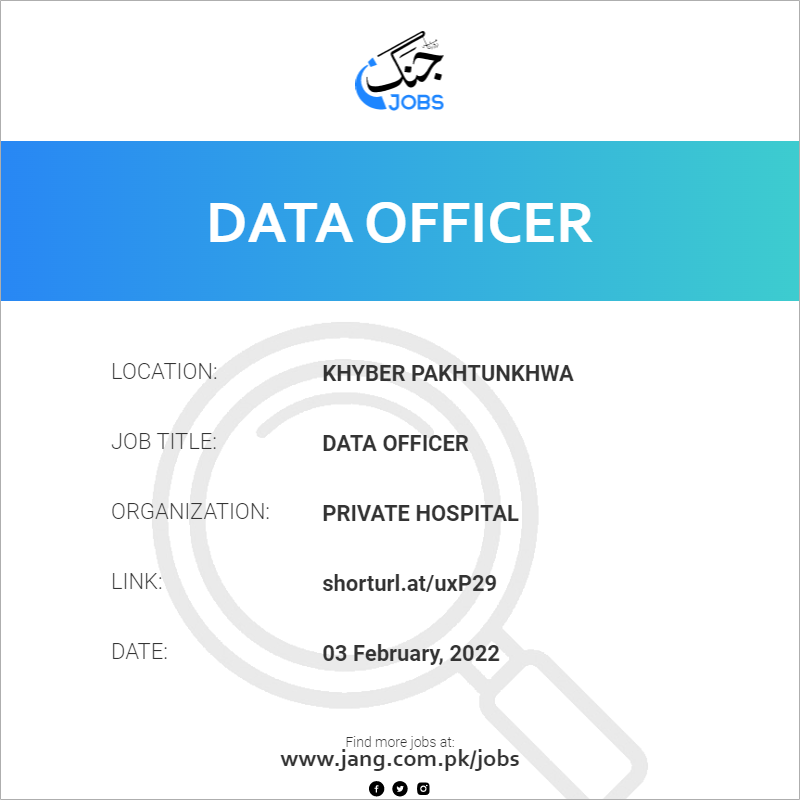 Data Officer