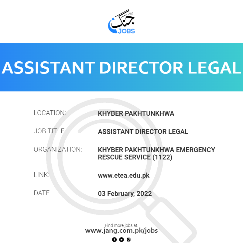 Assistant Director Legal