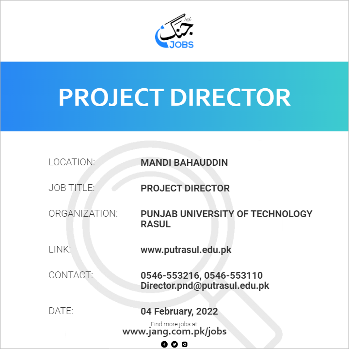 Project Director