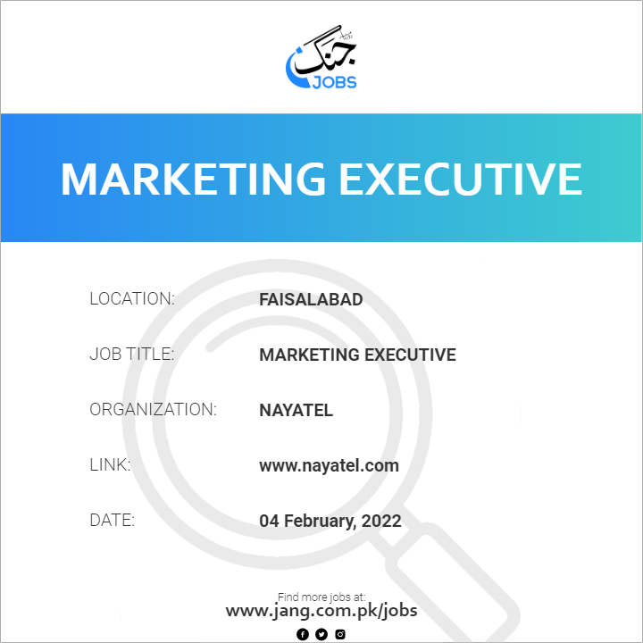 Marketing Executive