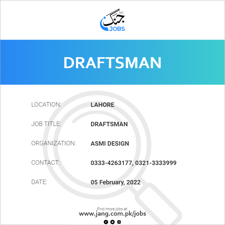 Draftsman