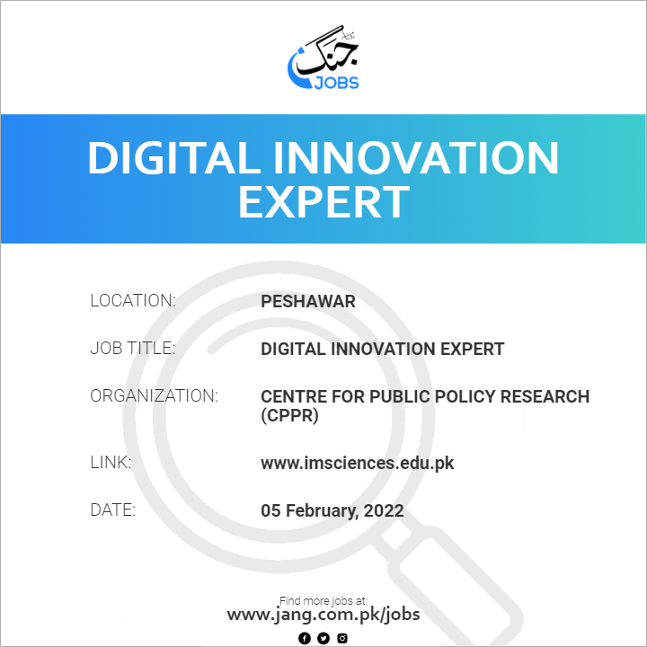 Digital Innovation Expert