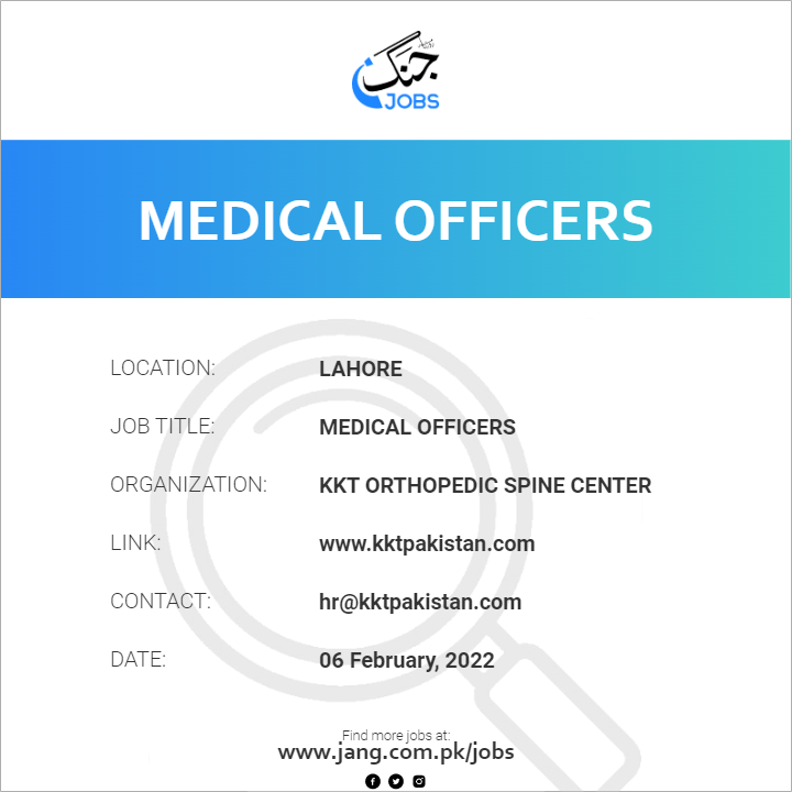 Medical Officers