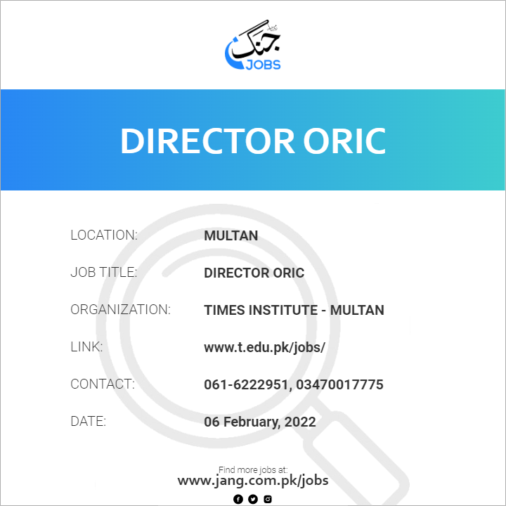 Director ORIC