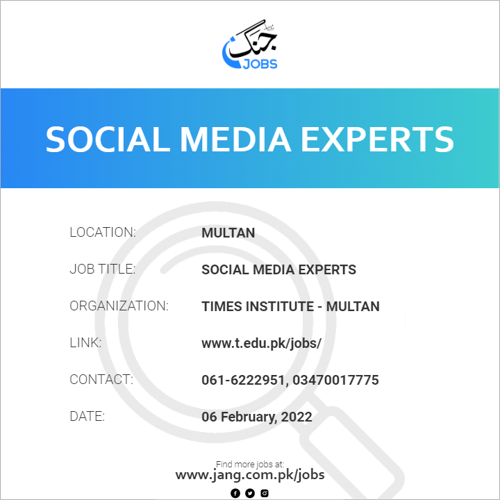 Social Media Experts