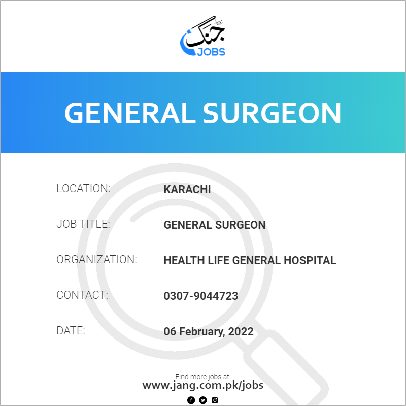 General Surgeon 