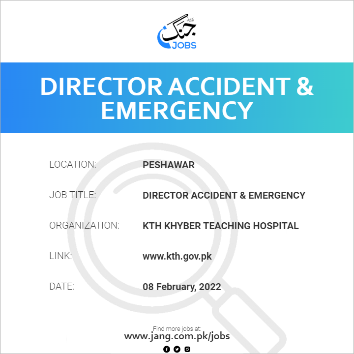 Director Accident & Emergency