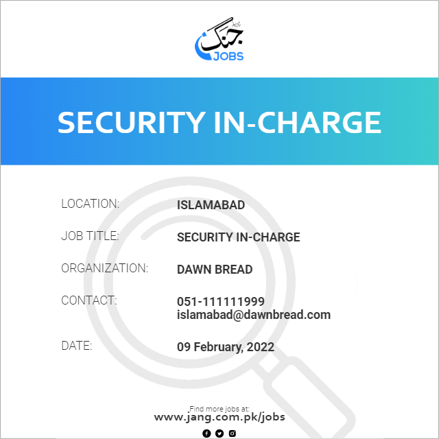 Security In-Charge