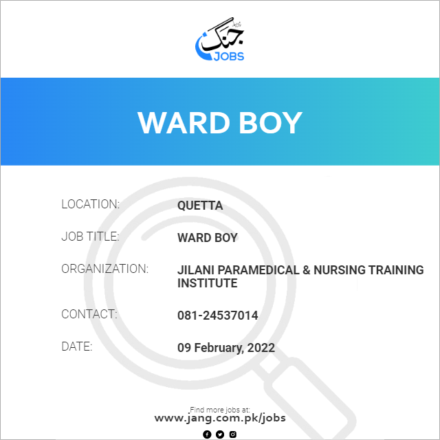 Ward Boy