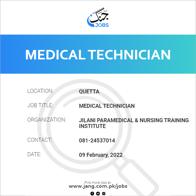 Medical Technician