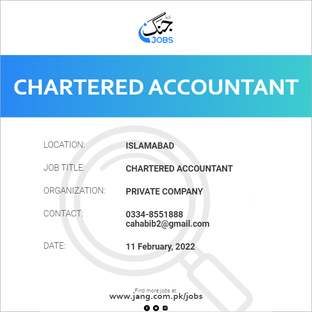 Chartered Accountant