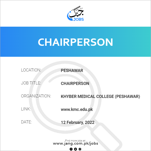 Chairperson