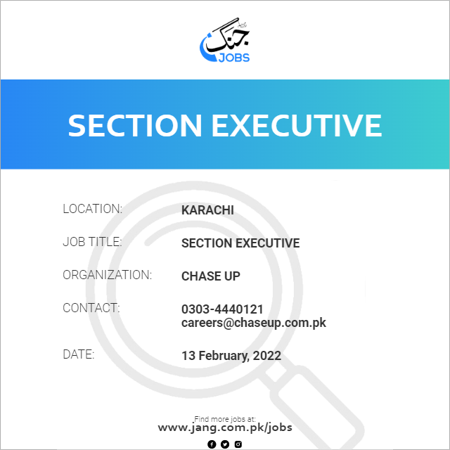 Section Executive