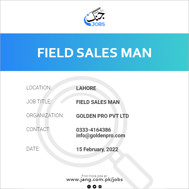 Field Sales Man