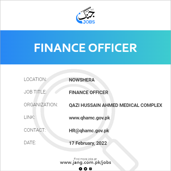 Finance Officer