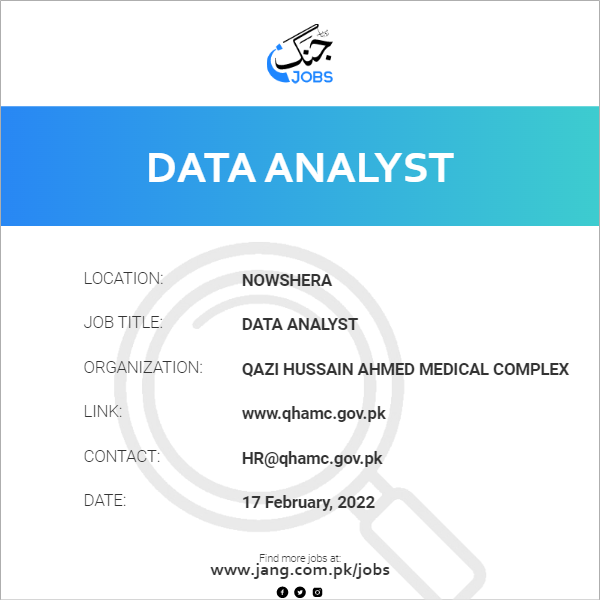 Data Analyst