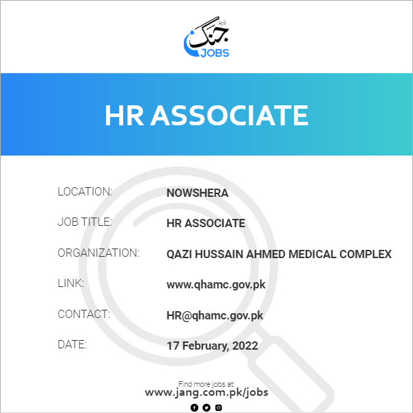 HR Associate