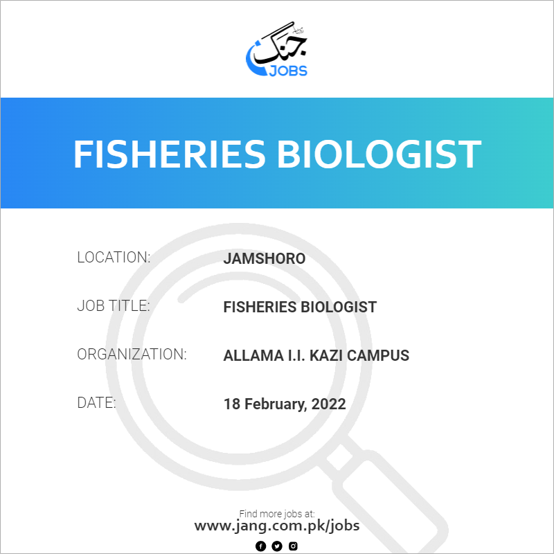 Fisheries Biologist