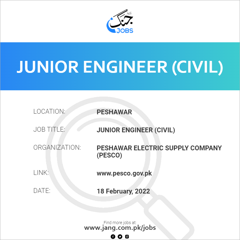 Junior Engineer (Civil)
