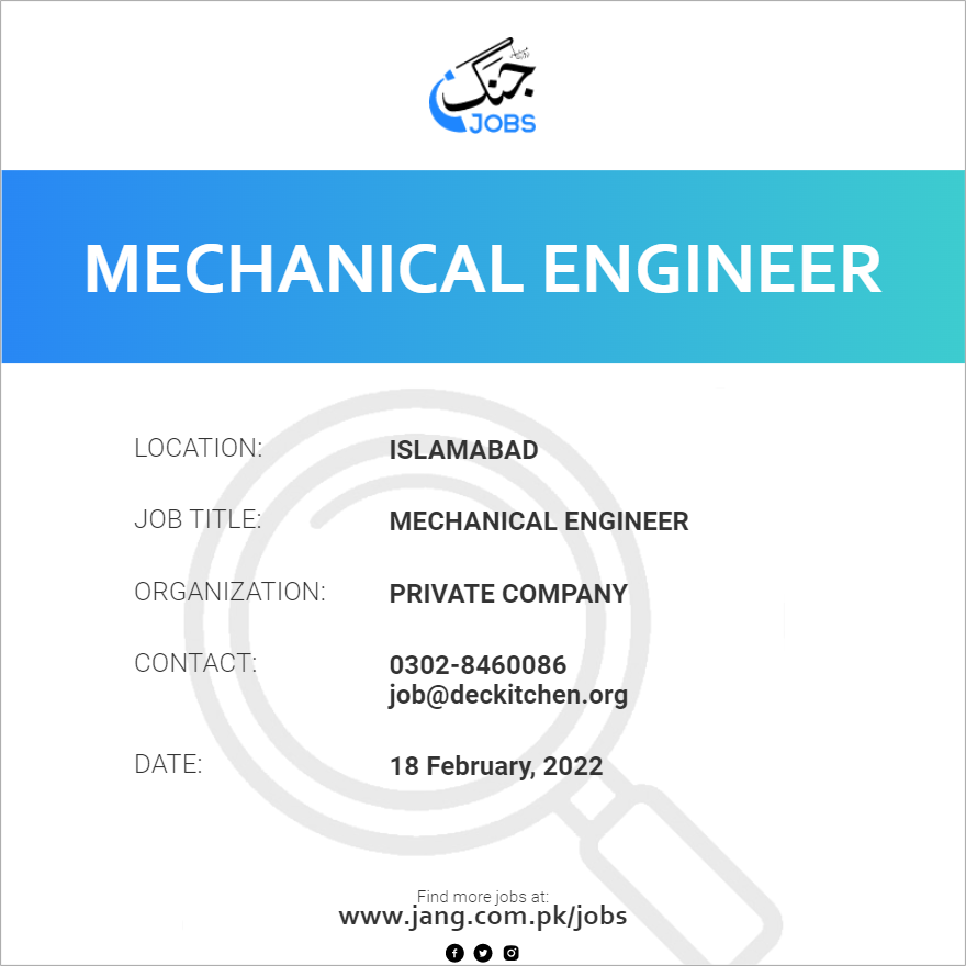 Mechanical deals designer jobs