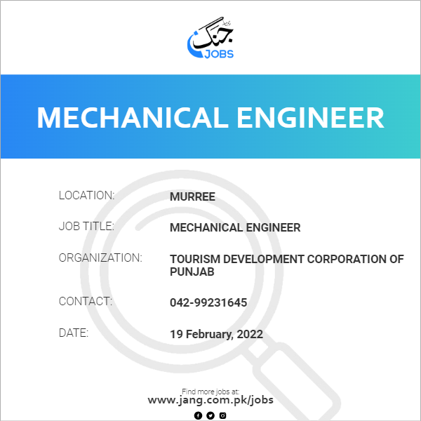 Mechanical Engineer