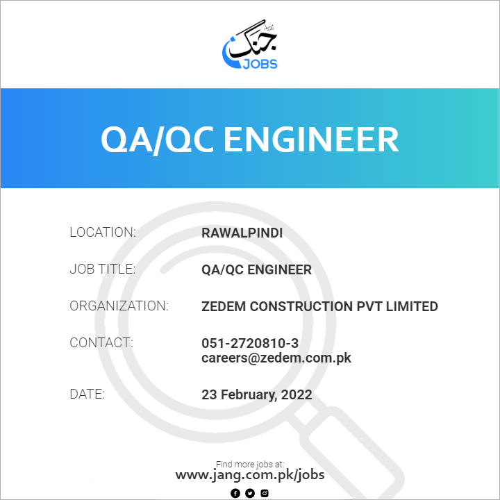 QA/QC Engineer