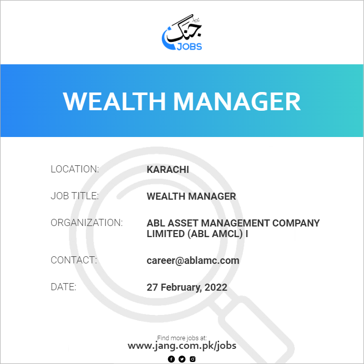 Wealth Manager