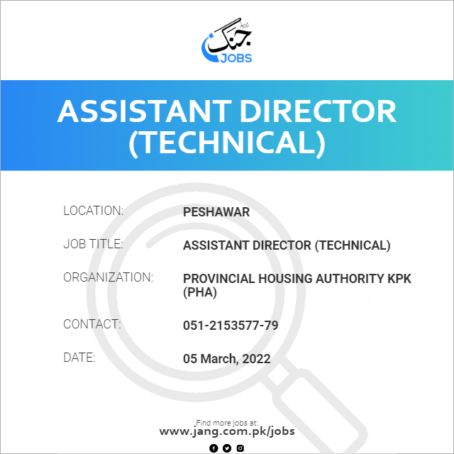 Assistant Director (Technical)