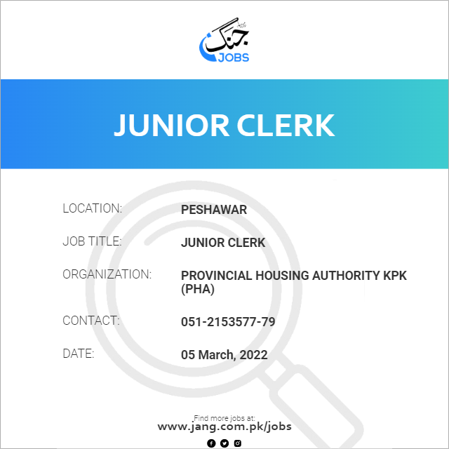 Junior Clerk