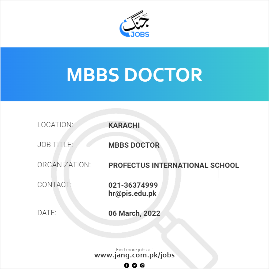 MBBS Doctor