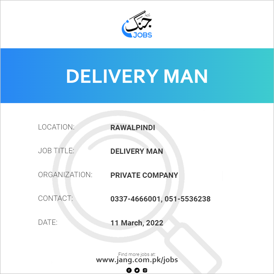 Delivery Man