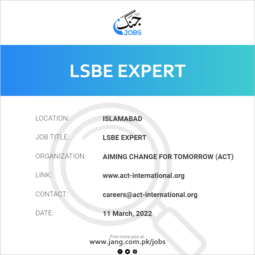 LSBE Expert