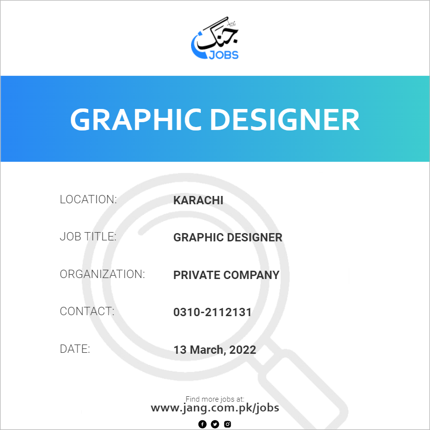 Graphic Designer