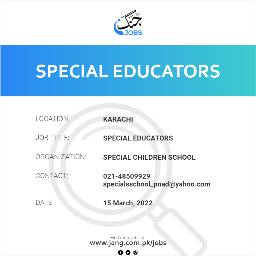 Special Educators