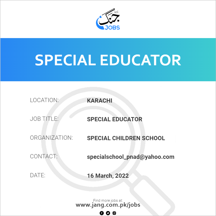 Special Educator