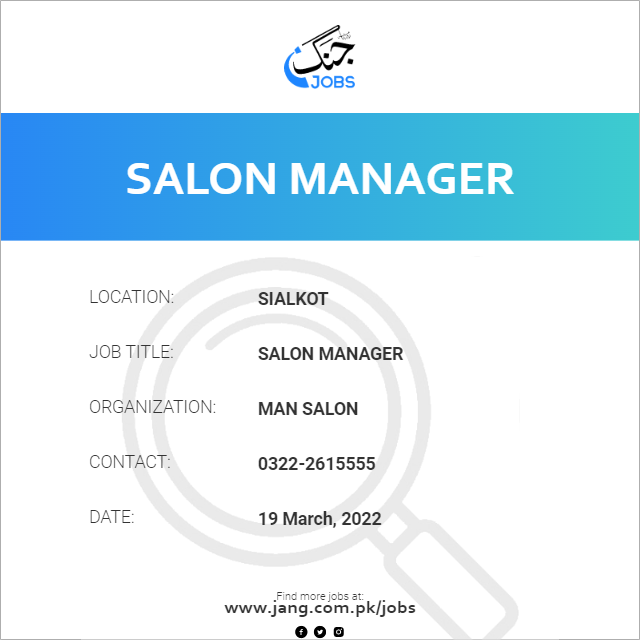 Salon Manager