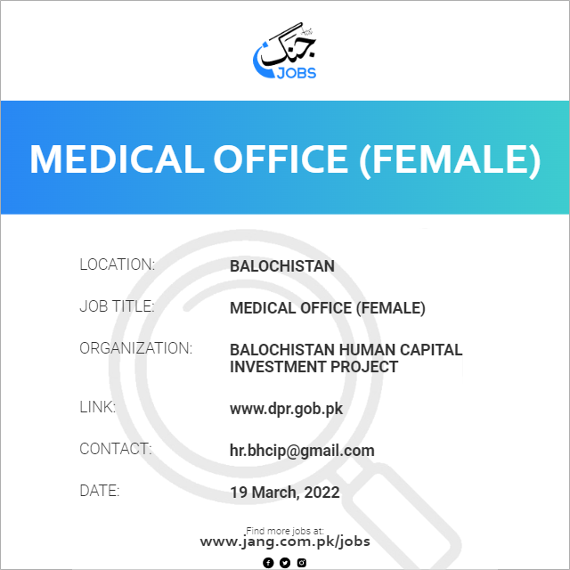 Medical Office (Female)