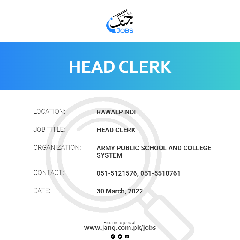 head-clerk-job-army-public-school-and-college-system-jobs-in