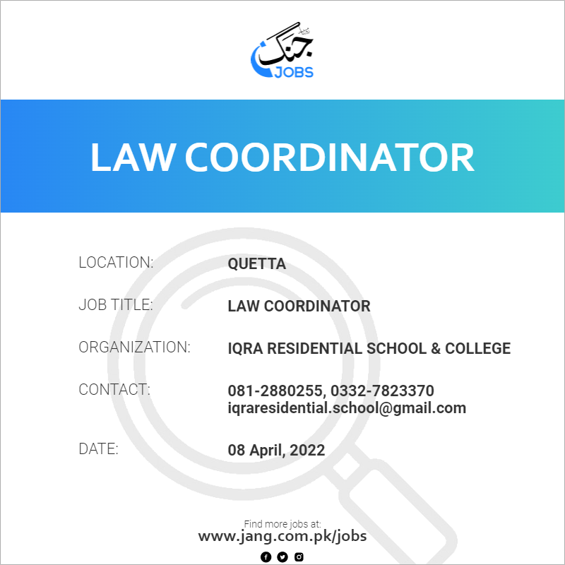 Law Coordinator